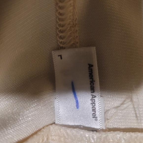 American Apparel Ivory Metalic Pants(Last Chance) - Picture 6 of 9